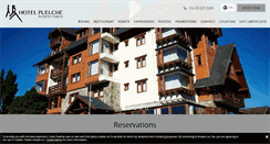 Desktop Screenshot of hotelpuelche.cl